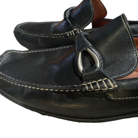 Mens Donald J Pliner Black  Casual Sport  Loafers - Size 10M main image 8